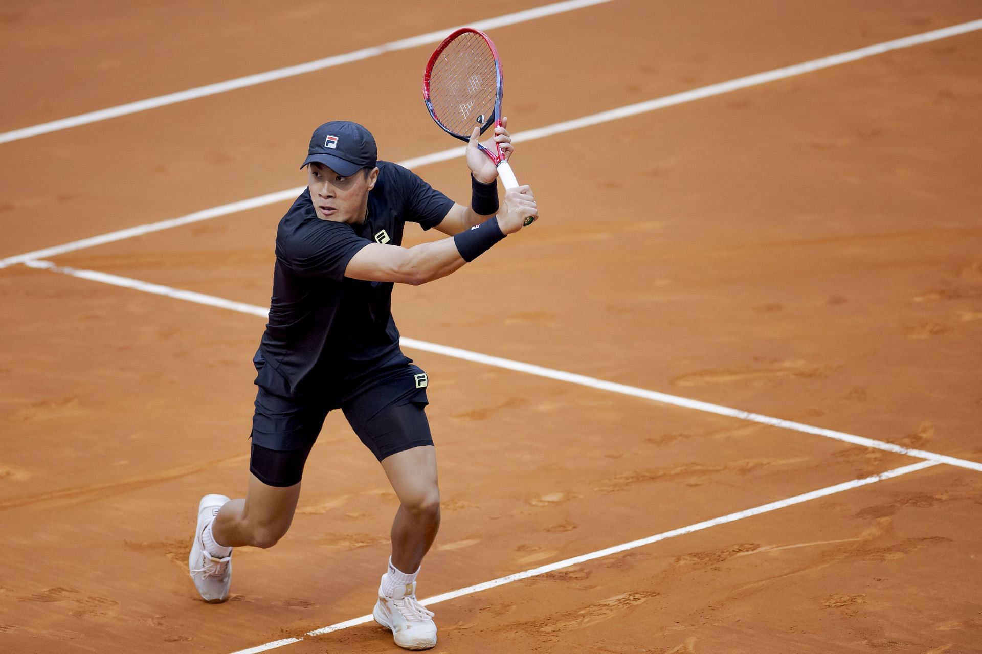 Brandon Nakashima at the Madrid Open 2025. (Photo: Getty)